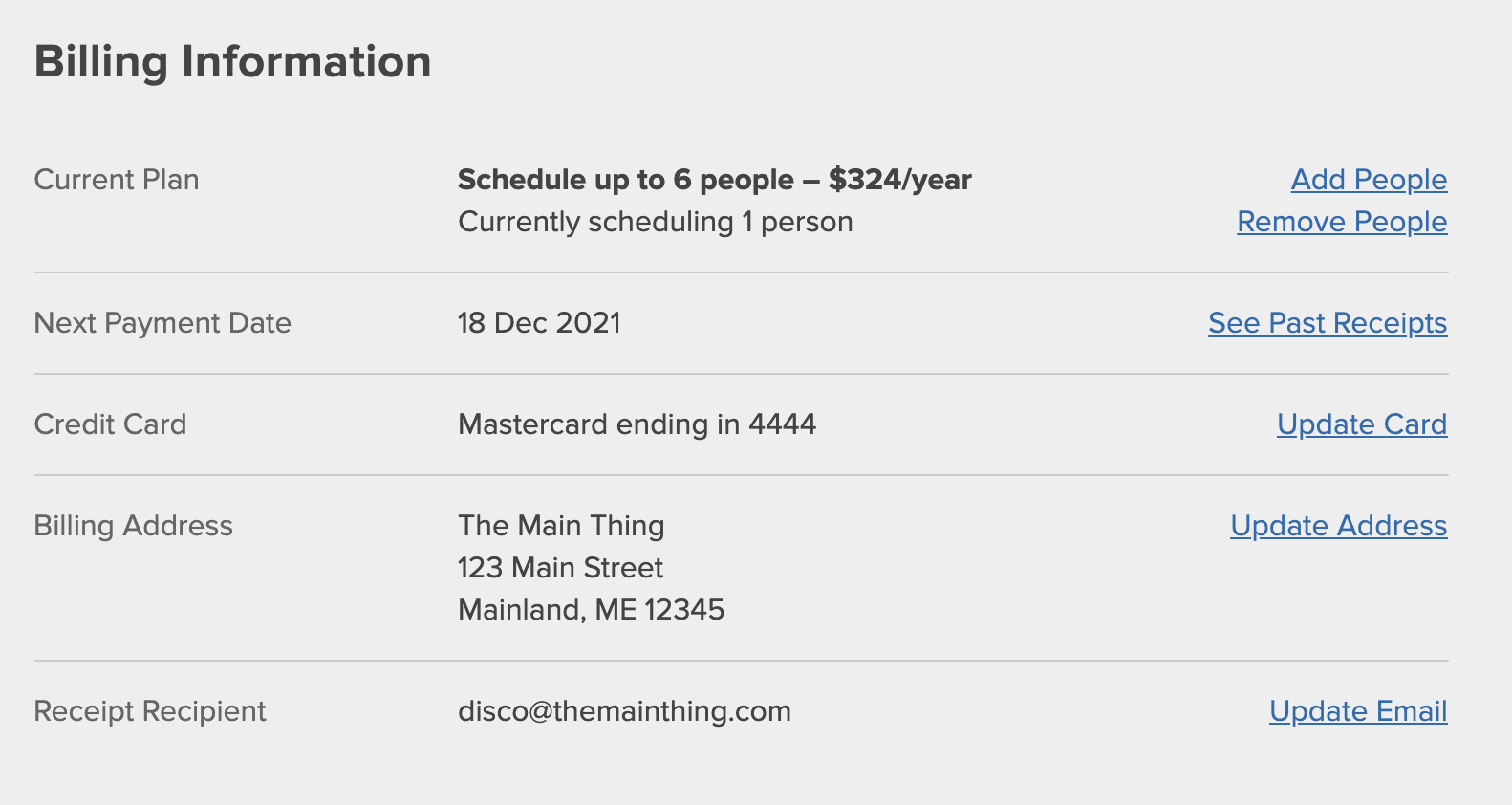 How Do I Update My Credit Card And Billing Info Forecast Help Center
